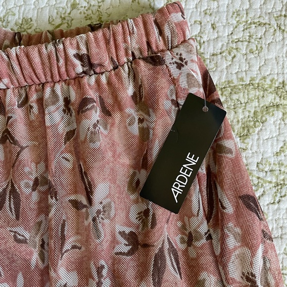 NWT Floral Pink Maxi Skirt - Picture 2 of 5